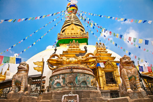 NEPAL - TEMPLE SWAYAMBHUNATH 2